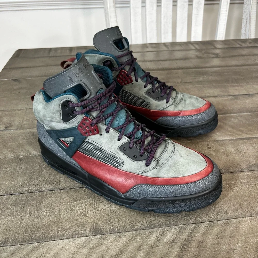 Nike Men's Jordan Winterized Spizike Boots Black/Silver, Mens Sz 11